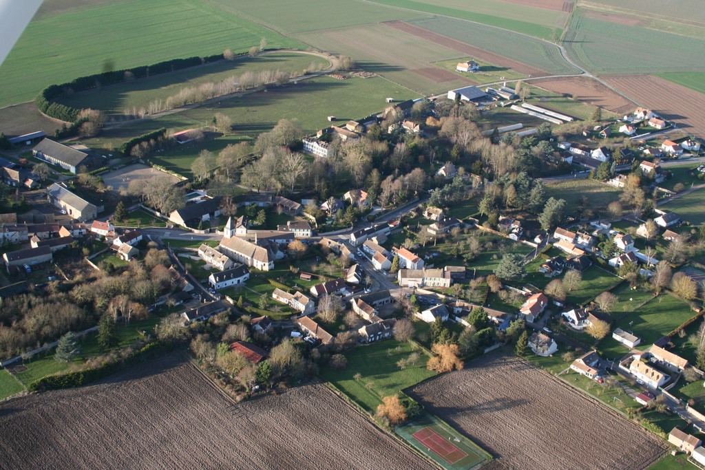 Flexanville vue drone